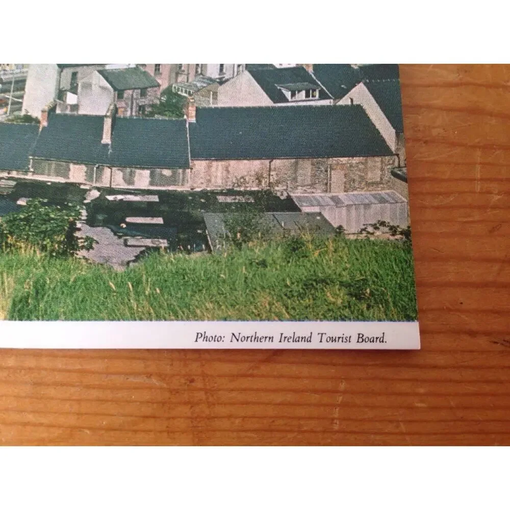 Northern Ireland Derry City River Foyle UK John Hinde Color Postcard Unposted
